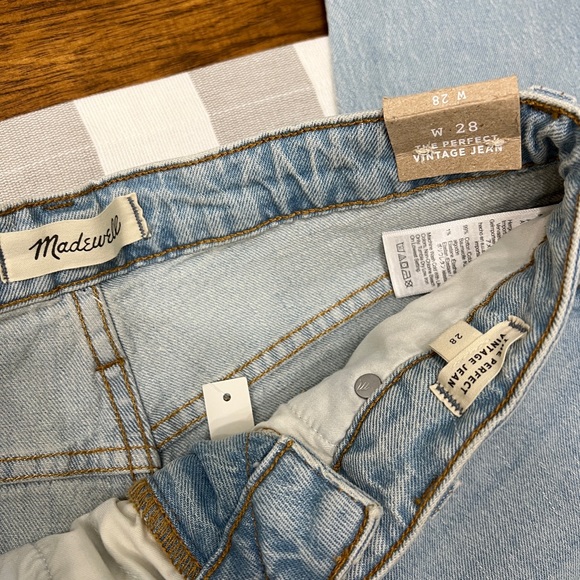 MADEWELL The Perfect Vintage Jeans W. Magic Pockets - Picture 4 of 6